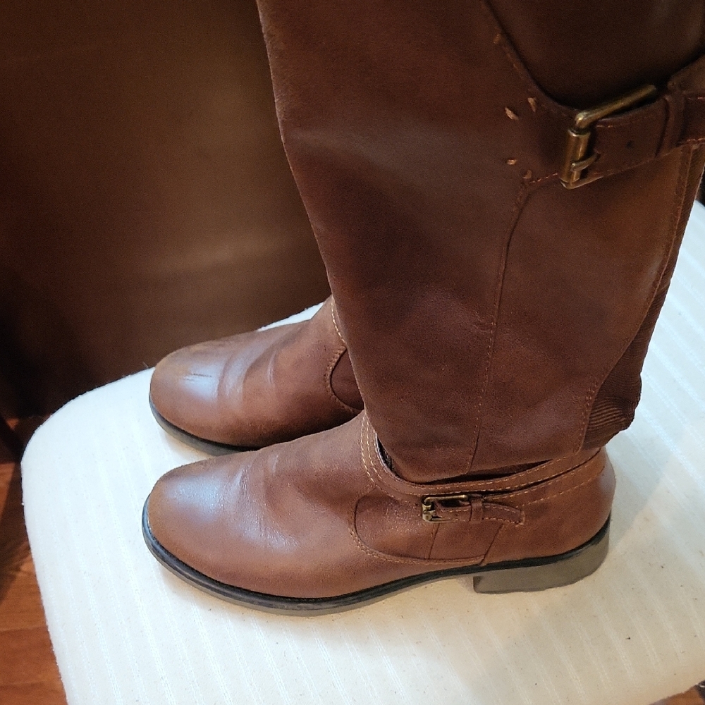 BareTraps Chestnut Heeled Boots